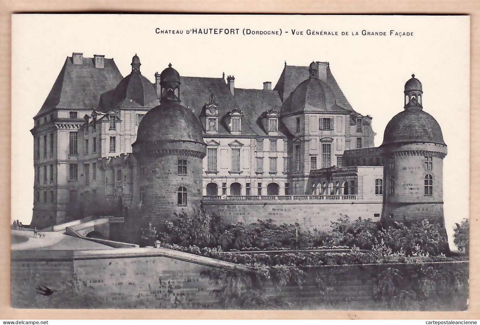 01320 / HAUTEFORT  24-Dordogne CHateau Vue Générale Grande Façade 1920s - Edition HIRONDELLE - Sonstige & Ohne Zuordnung