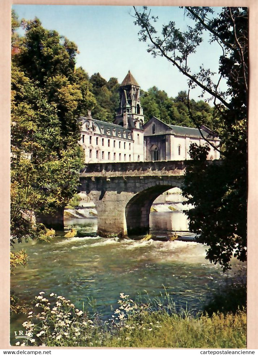 01193 / BRANTOME Ancienne Abbaye Eglise Clocher ROMAN XIe Pont Sur DRONNE 1980s - THEOJAC N° 7/ 24-DORDOGNE - Brantome