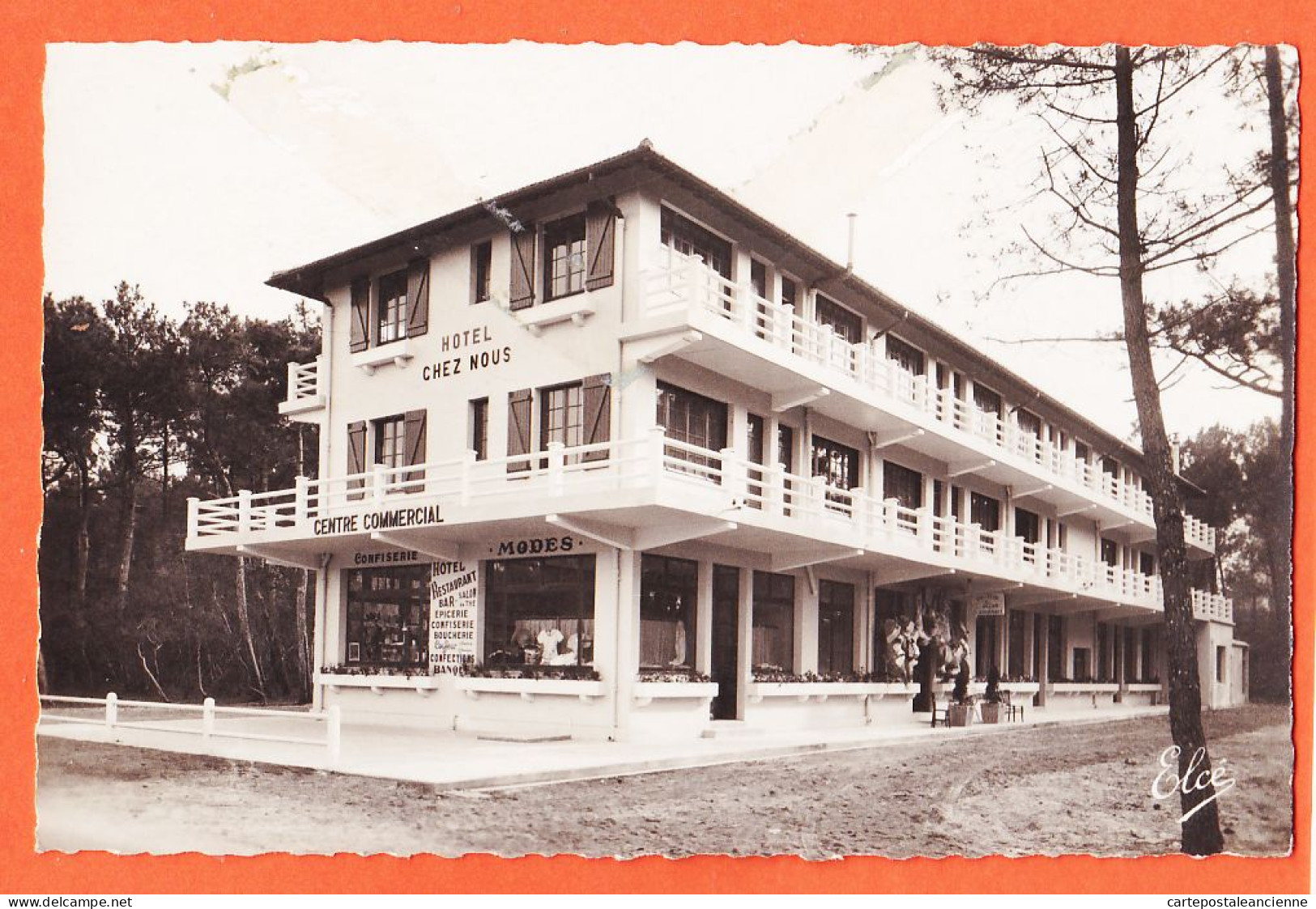 01409 / LABENNE-OCEAN 40-Landes Hotel Familial CHEZ NOUS 1950s Photo-Bromure 14x9 CHATAGNEAU 4842 - Autres & Non Classés