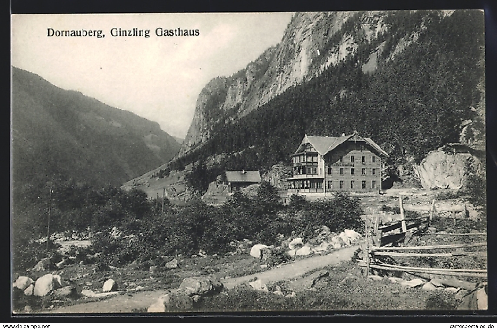 AK Ginzling /Tirol, Gasthaus Dornauberg  - Autres & Non Classés