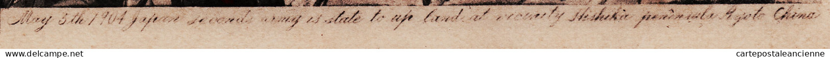01043  / ♥️ ◉  JAPANESE RUSSO WAR May 5th 1904 KUROKY Japan Army Is State Land Vicinity HISHIIKA Peninsula RYOTO CHINA - Autres & Non Classés