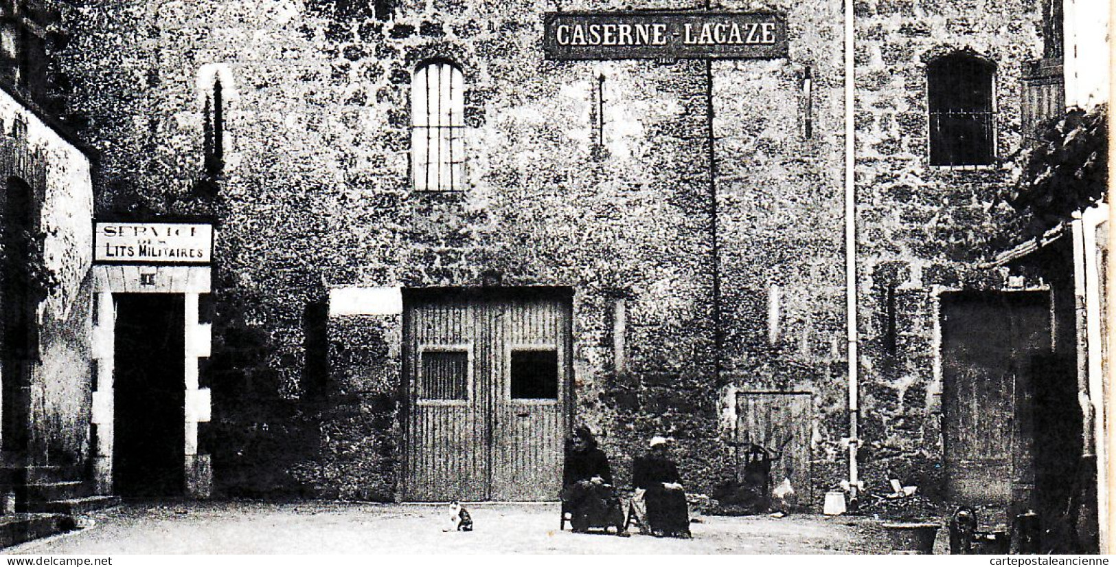 01387 / MONT-de-MARSAN Ruines Vieille CASERNE LACAZE à LAMORLETTE 1905s Caporal 101e Infanterie St Cloud MARQUET N°1 - Mont De Marsan