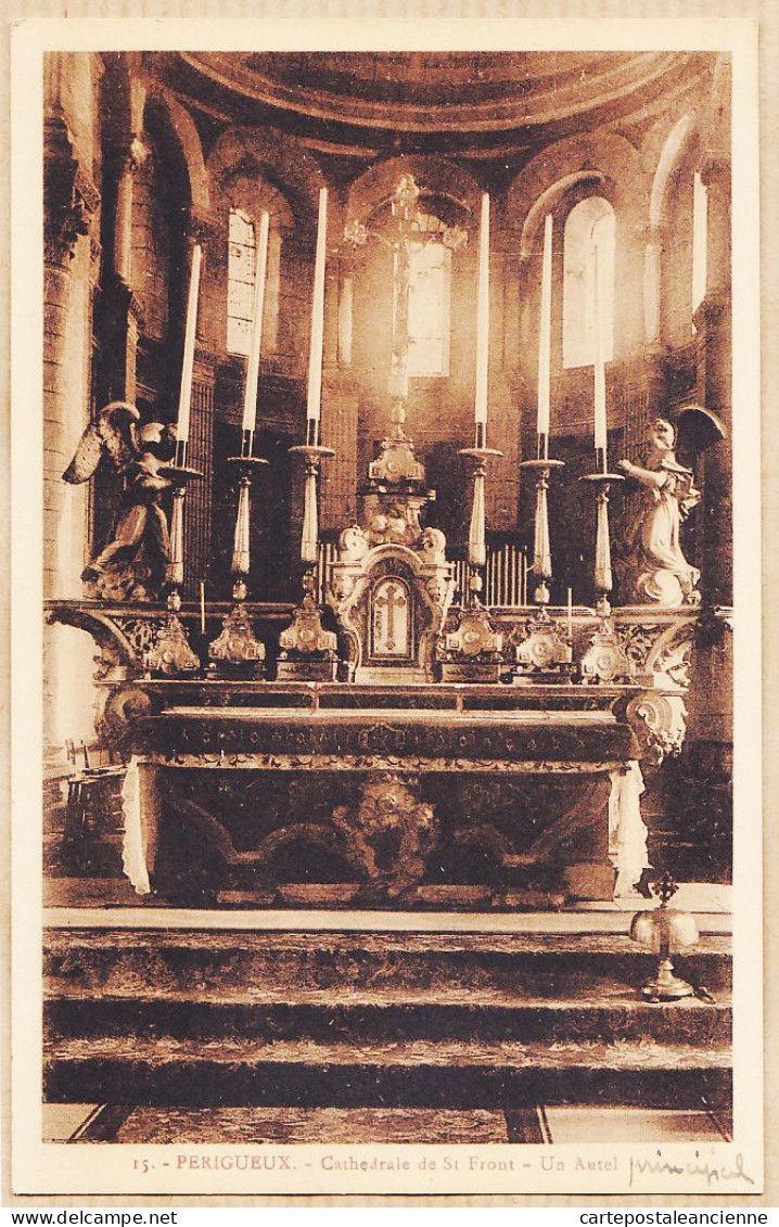 01323 / ⭐ PERIGUEUX 24-Dordogne La Cathédrale SAINT-FRONT St Un Autel Principal 1920s VERGEZ 15 - Périgueux