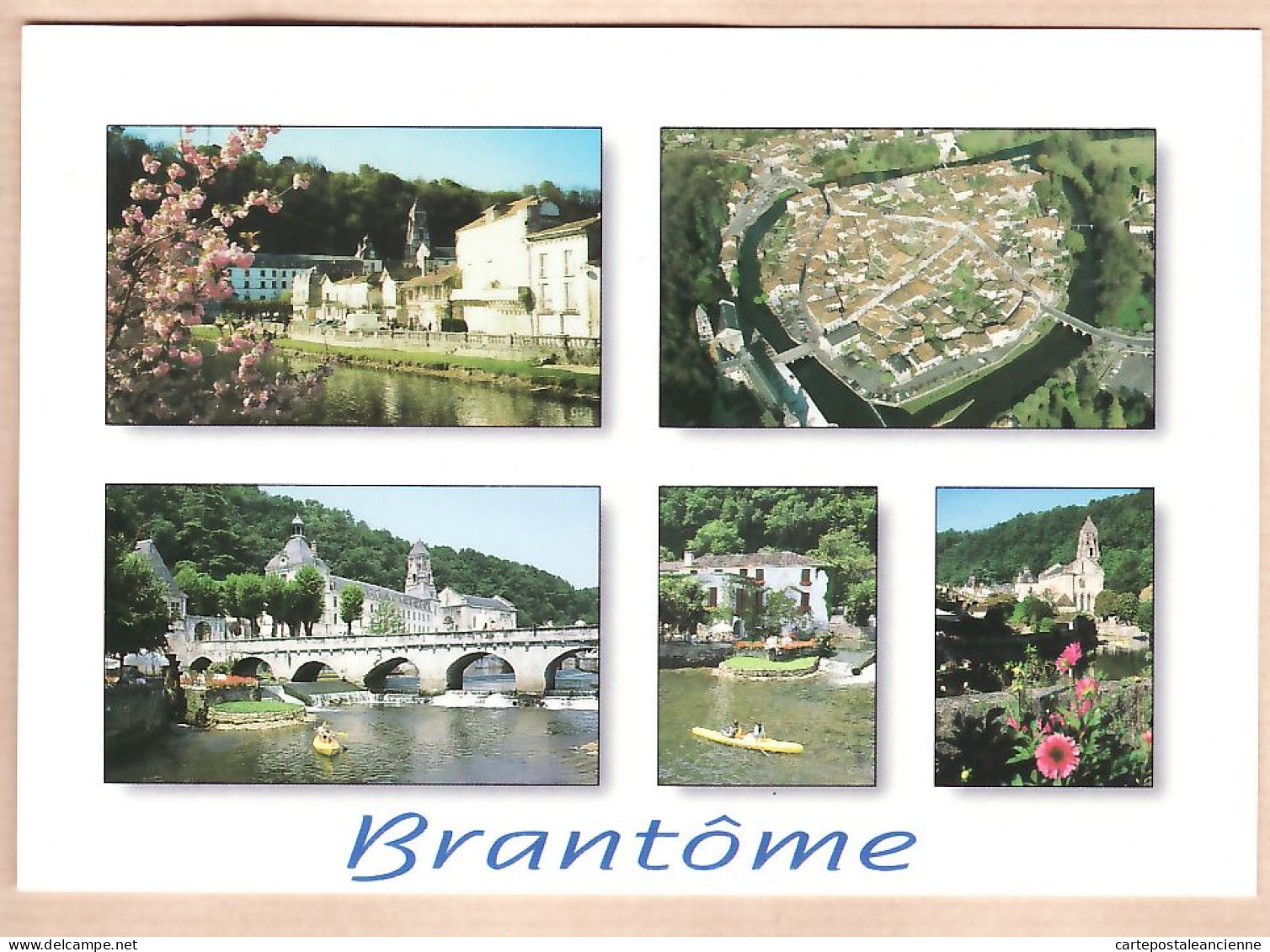 01195 / BRANTOME Multivues 1990s - DORDOGNE - RENE De MARSAC N°4993 - Brantome