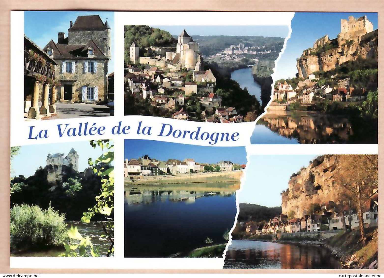 01224 / Vallée De La DORDOGNE DOMME CASTELNAULD BEYNAC MONTFORT BERGERAC ROQUE GAGEAC 1990s - CLE CHAMPS N°VDD13 - Other & Unclassified