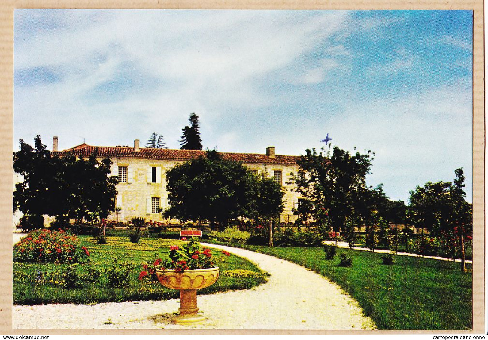01278 / MONPAZIER Dordogne Maison De Repos Et Convalescence SAINTE-MARTHE Ste Façade Jardin 1980s  - Autres & Non Classés
