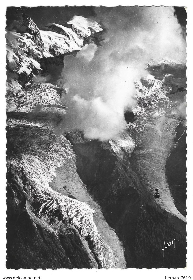 74   Chamonix - Teleferique Du Brevent Et Glacier Des Bossons - Chamonix-Mont-Blanc