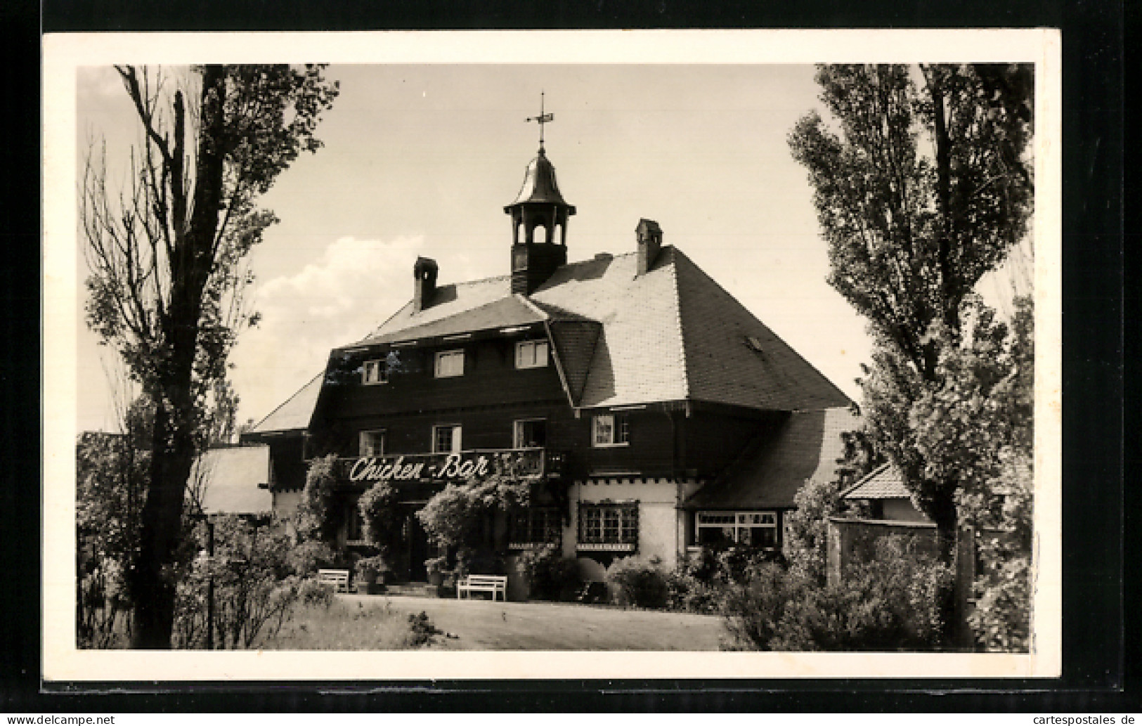 AK Walldorf / Hessen, Blick Zum Cafe Chicken-Bar  - Andere & Zonder Classificatie