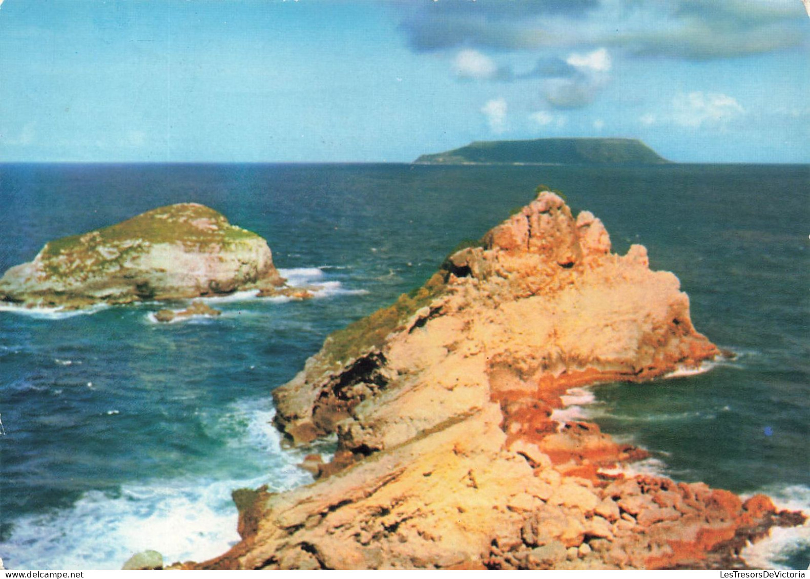 FRANCE - L'île De La Désirade - La Pointe Des Chateaux - Les Beaux Livres - Colorisé -  Carte Postale - Other & Unclassified