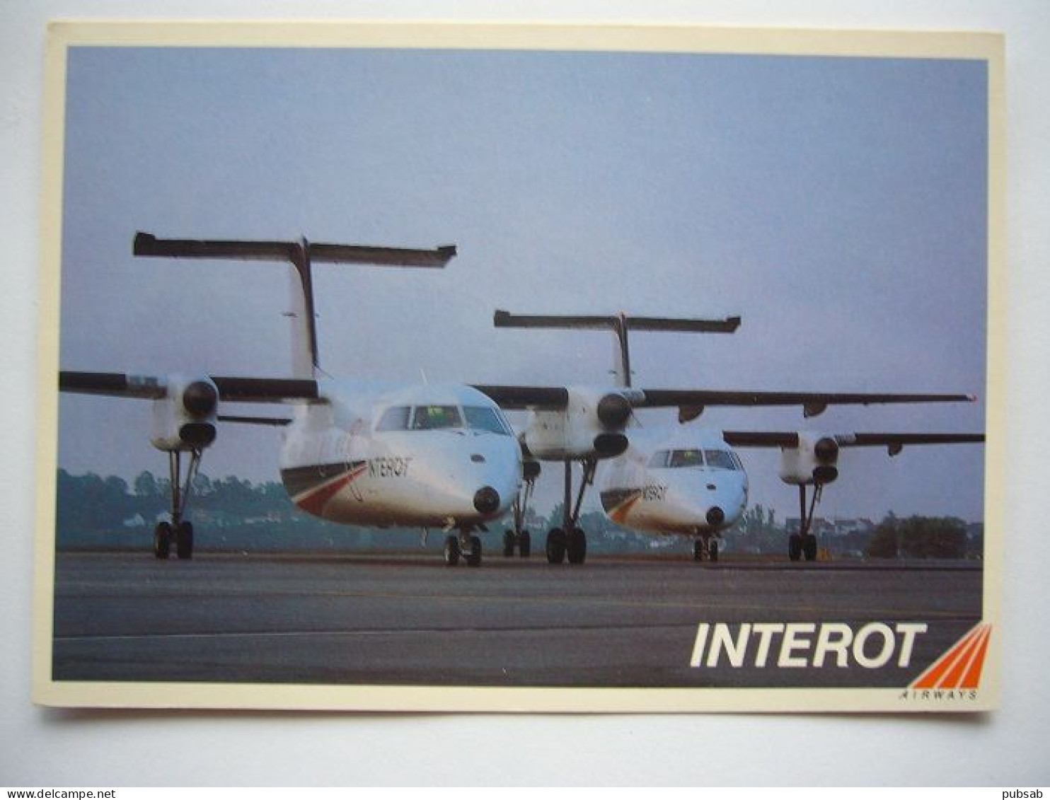 Avion / Airplane / INTEROT AIRWAYS / Boeing DHC 8-100 / Airline Issue - 1946-....: Era Moderna