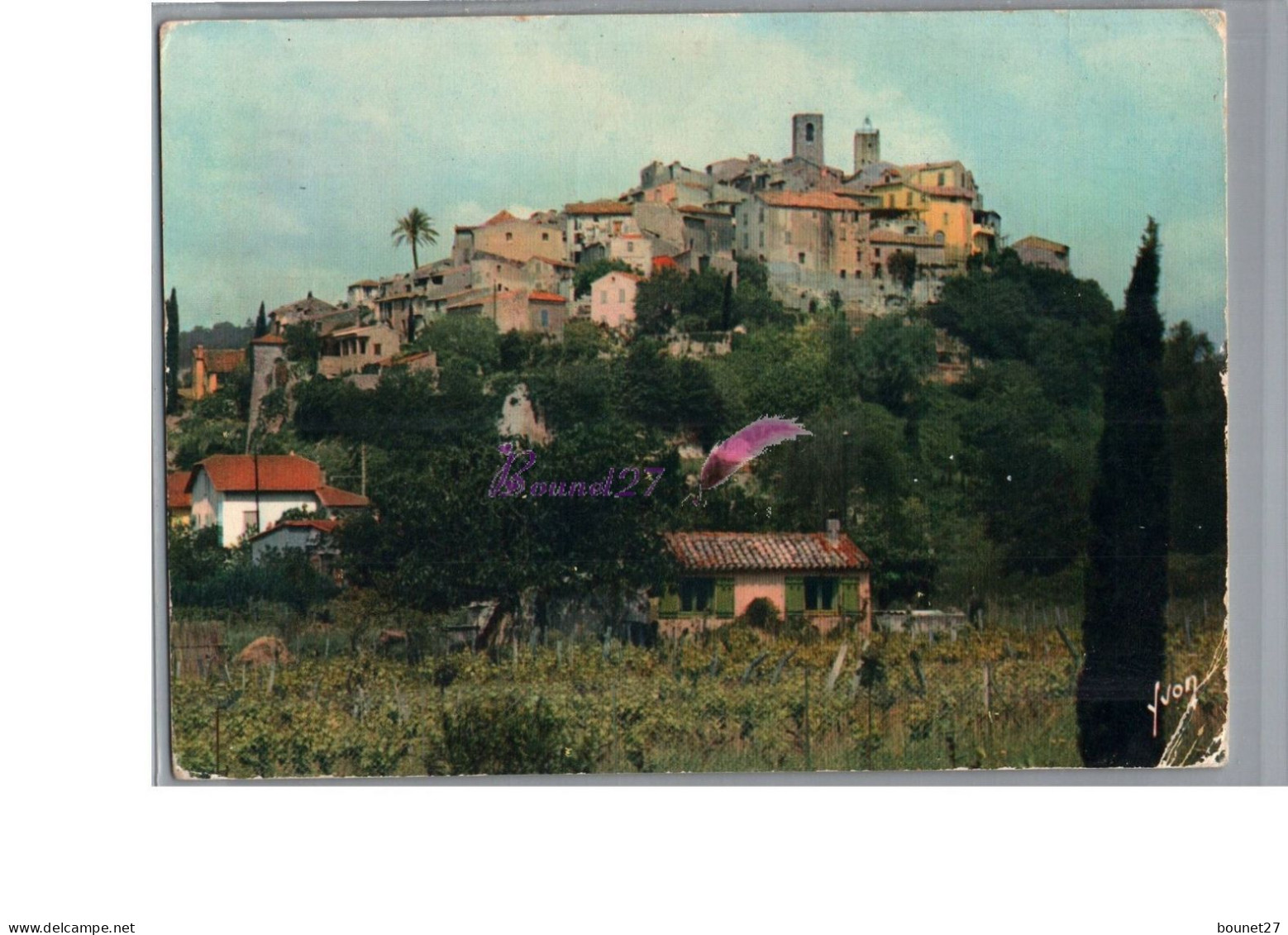 BIOT 06 - Le Village Pittoresque Vue Générale 1974 - Biot