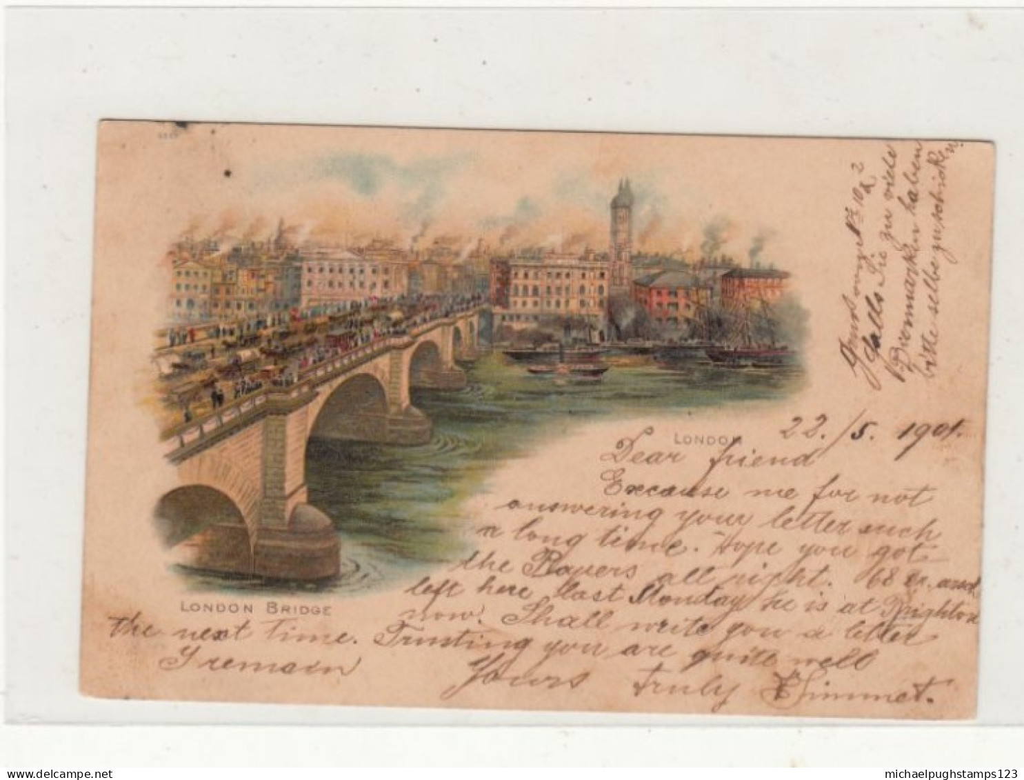G.B. / Early London Postcards / Germany - Autres & Non Classés