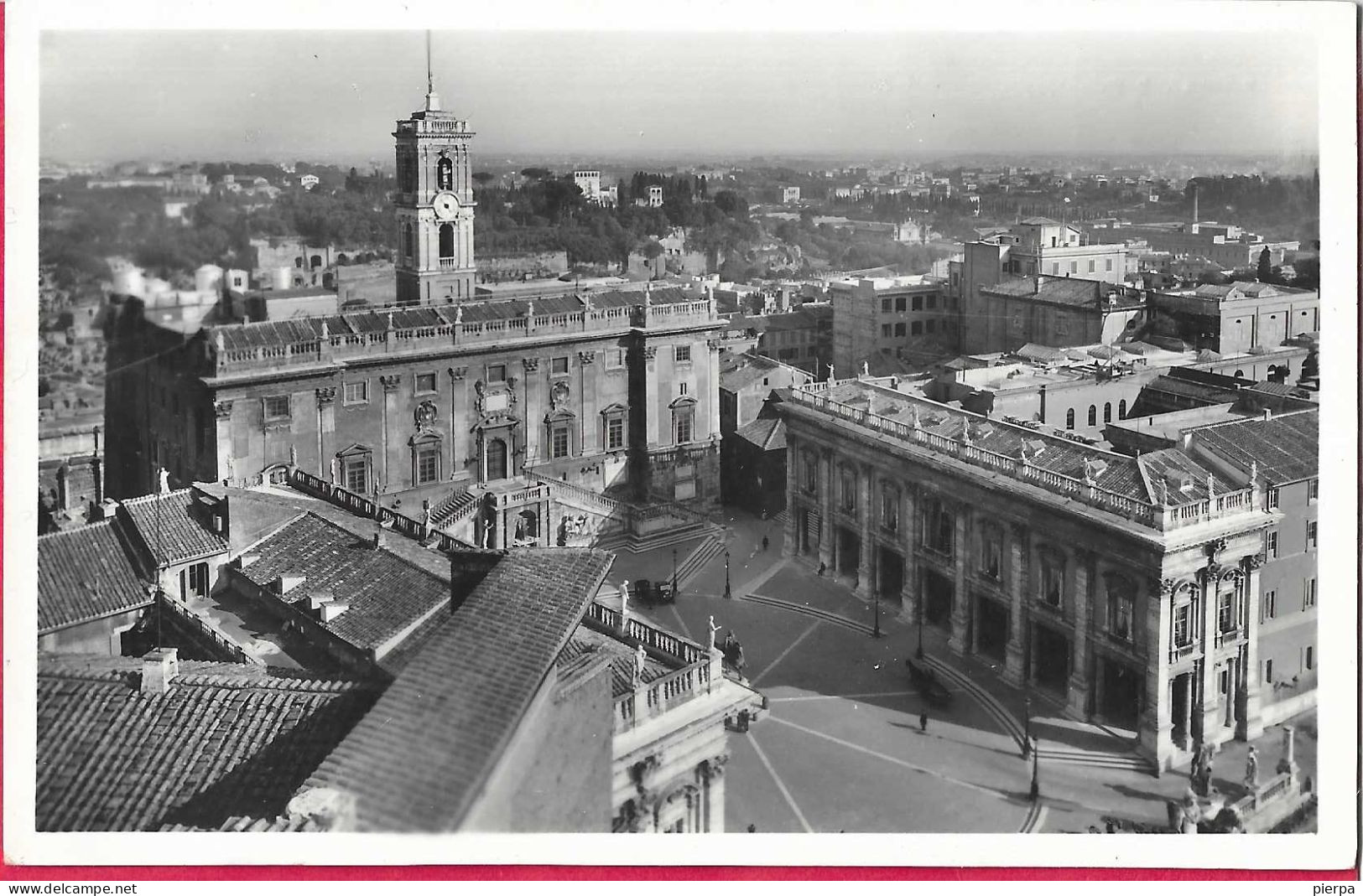 ROMA - IL CAMPIDOGLIO - FORMATO PICCOLO - ED. ISTITUTO FOTOGRAFICO ITALIANO ROMA - NUOVA - Autres Monuments, édifices