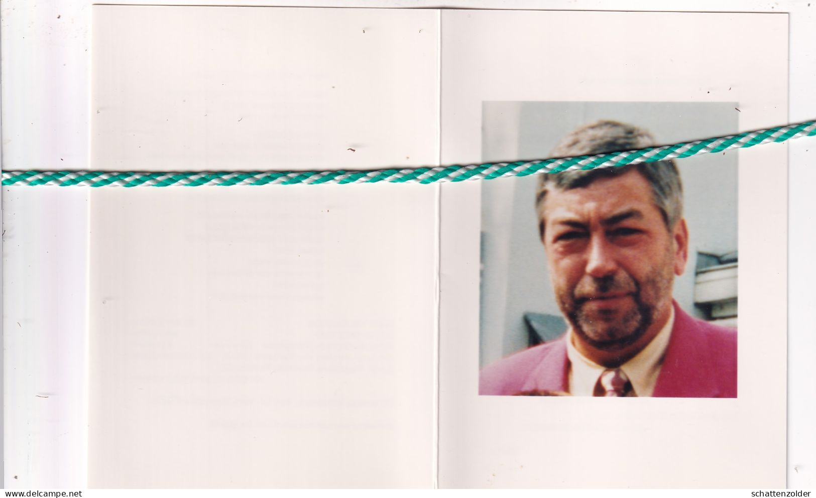 Dokter Godfried Werbrouck-Van Tendeloo, Roeselare 1945, Leuven 1996. Foto - Décès