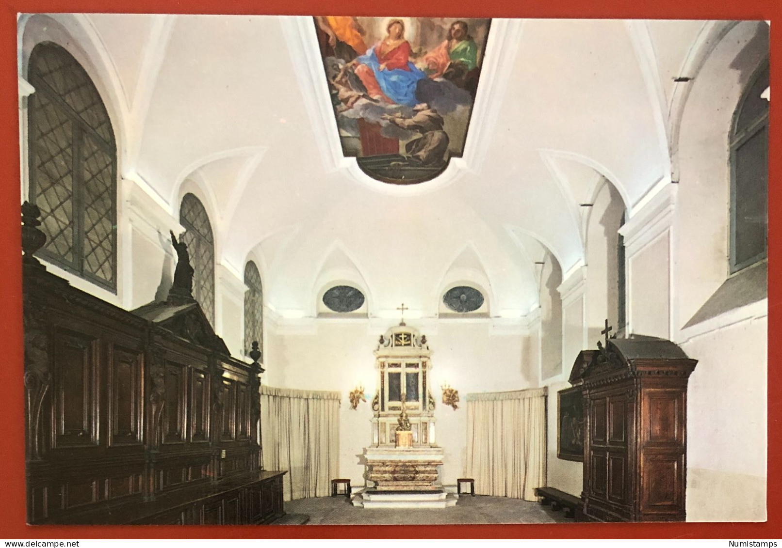 CHIESA STIMMATE (1719) Sagrestia - Santuario Delle Stimmate - ROMA (c733) - Kirchen