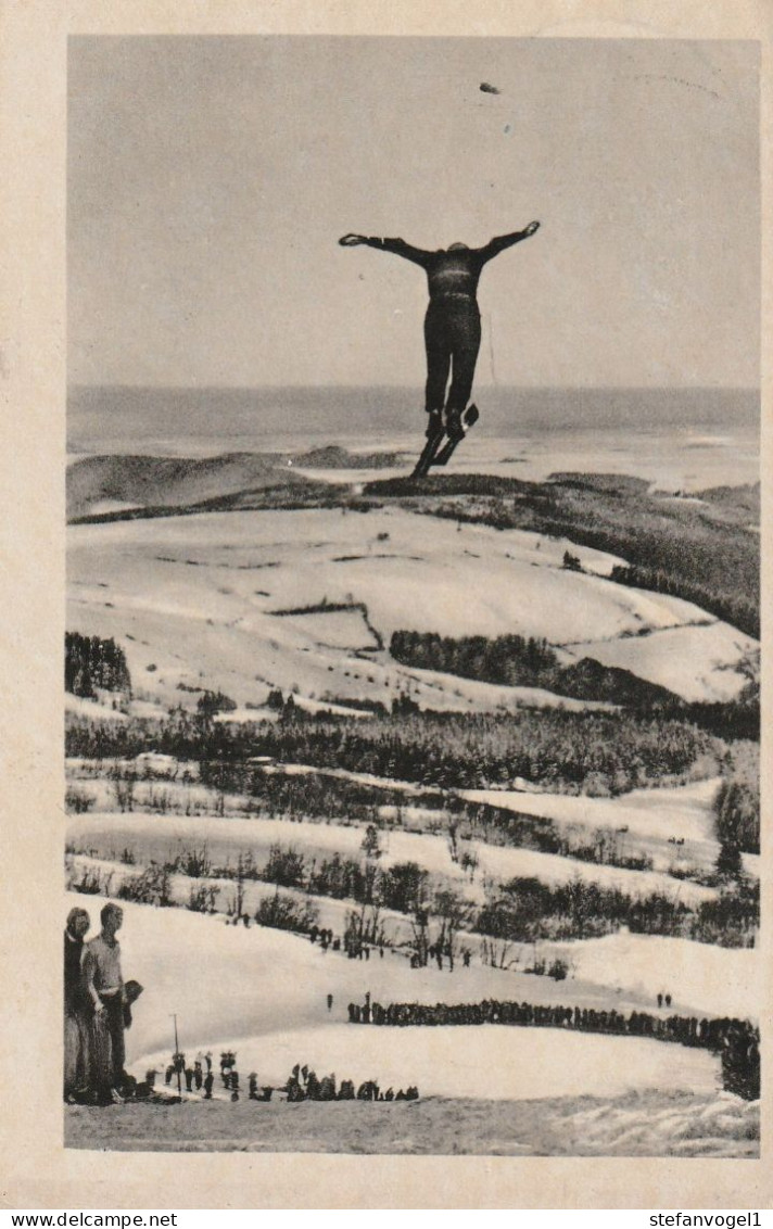 Altenberg  Gel 1954  Geisingberg M. Schanze - Altenberg