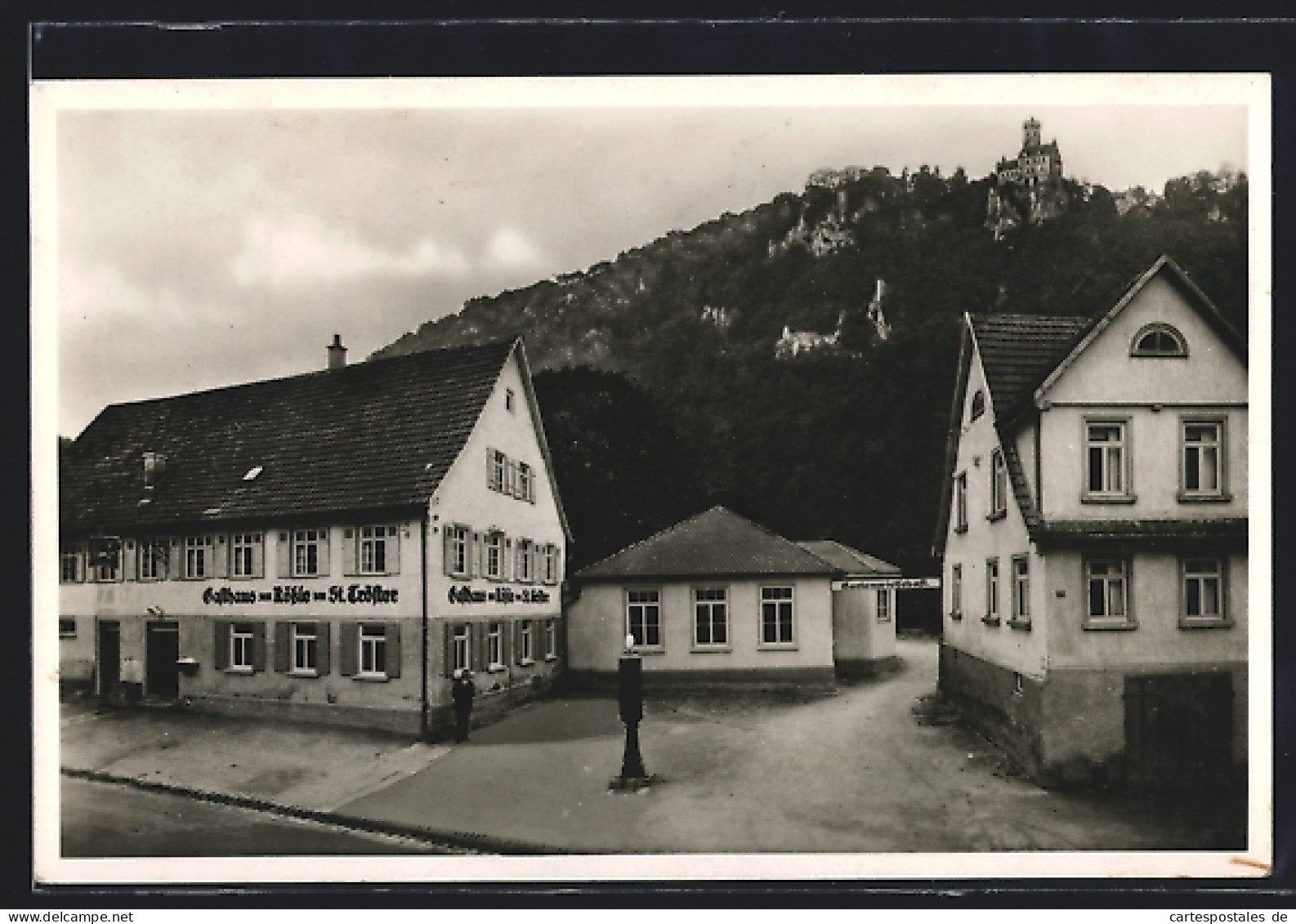 AK Honau / Württ., Gasthof Zum Rössle Von St. Tröster  - Autres & Non Classés