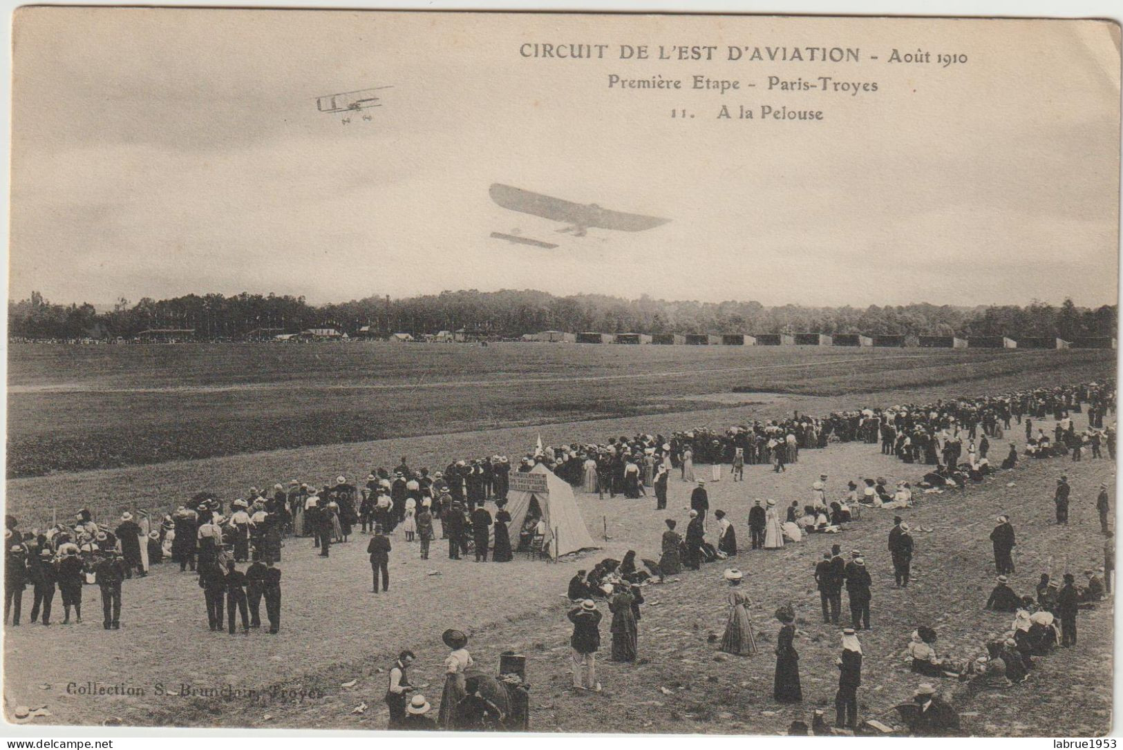 Circuit De L'Est D'Aviation 1910- Première Etape - Paris-Troyes  - (G.2710) - ....-1914: Précurseurs