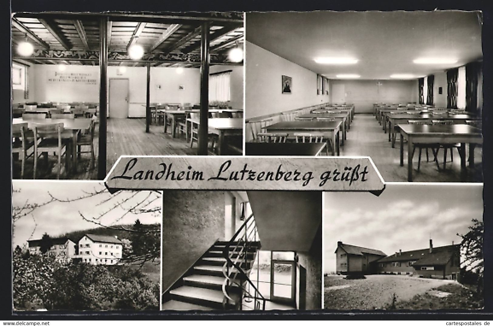 AK Lutzenberg / Ludwigsburg, Innen- Und Aussenansicht Vom Landheim Lutzenberg  - Ludwigsburg