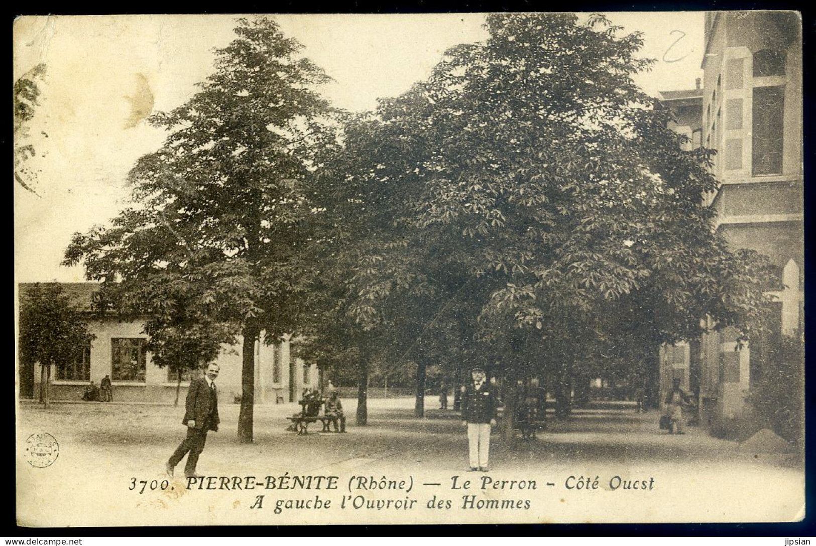 Cpa Du 69 Pierre Bénite -- Le Perron - Côté Ouest - à Gauche L' Ouvroir Des Hommes    STEP196 - Pierre Benite