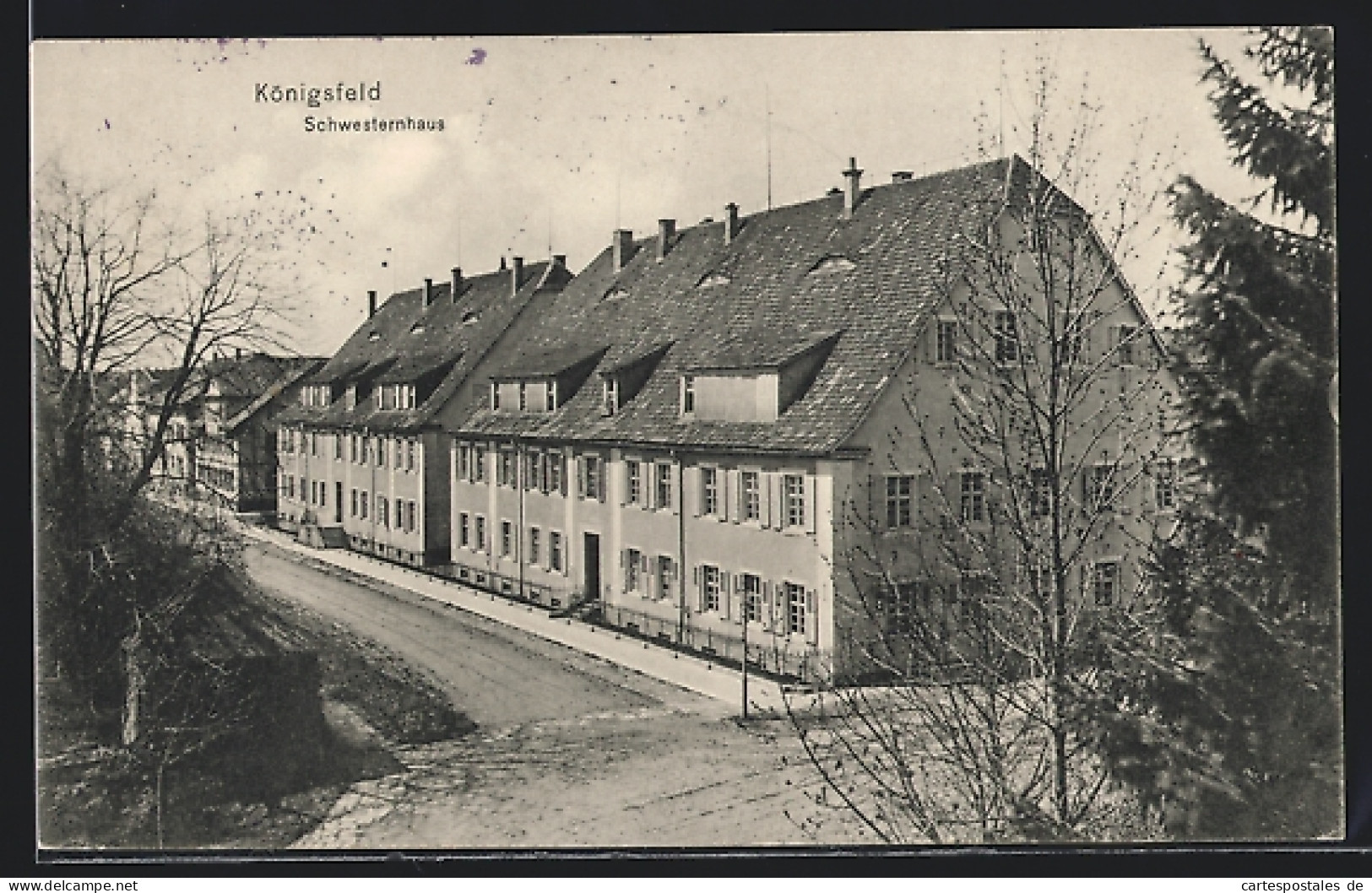 AK Königsfeld / Baden, Blick Auf Das Schwesternhaus  - Baden-Baden