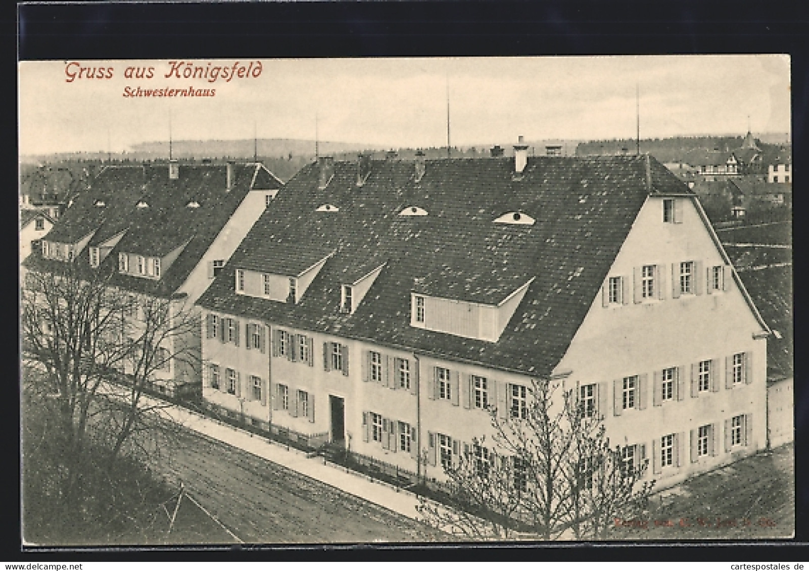 AK Königsfeld / Schwarzwald, Das Schwesternhaus  - Andere & Zonder Classificatie