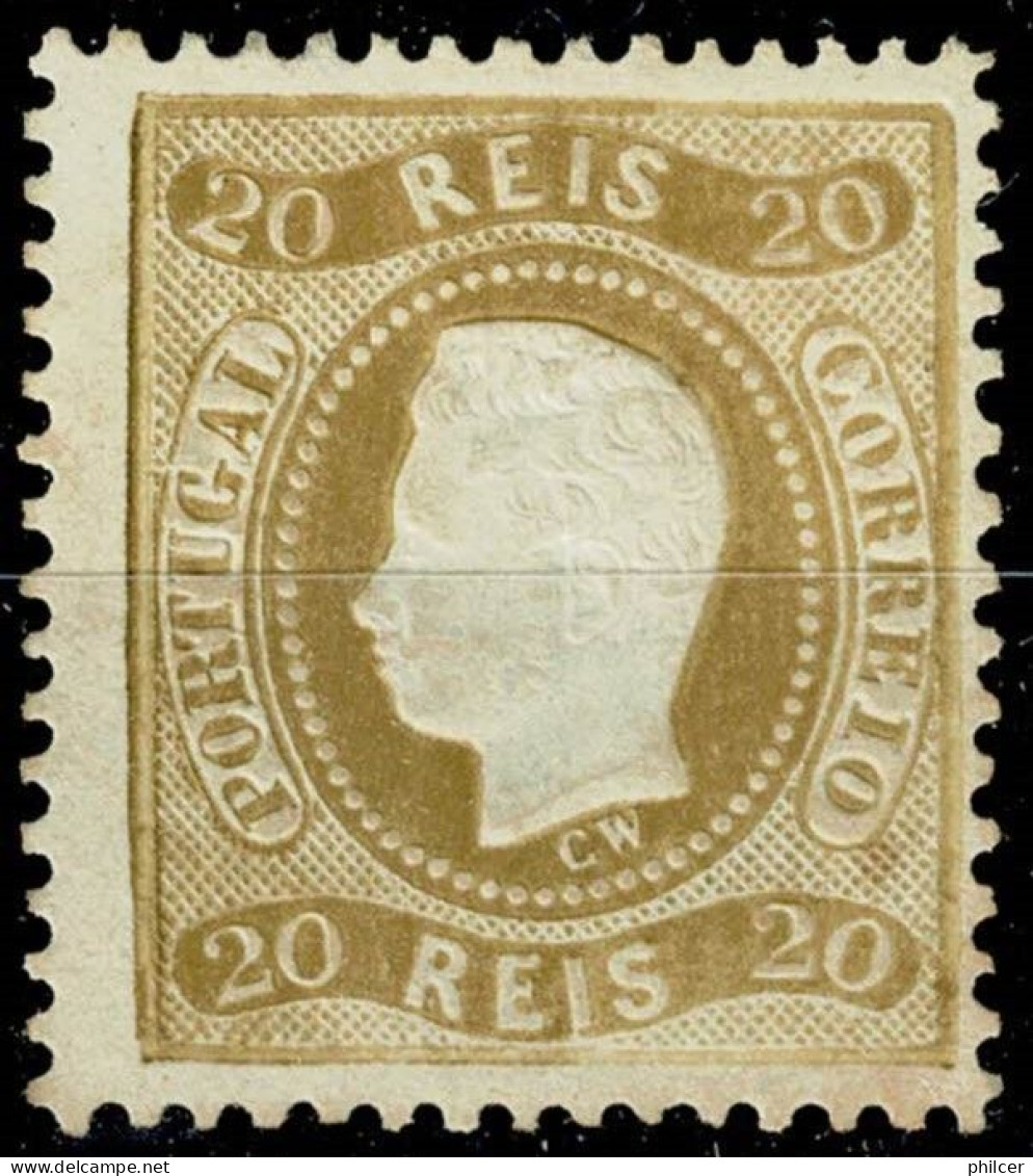 Portugal, 1867/70, # 29, MH - Ongebruikt
