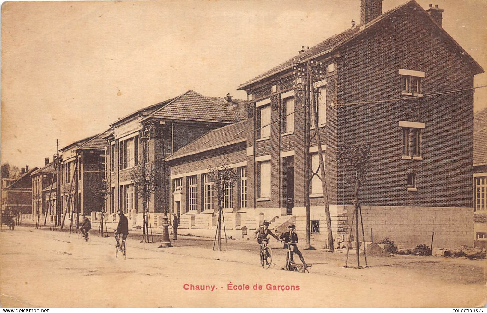 02-CHAUNY- ECOLE DE GARCONS - Chauny