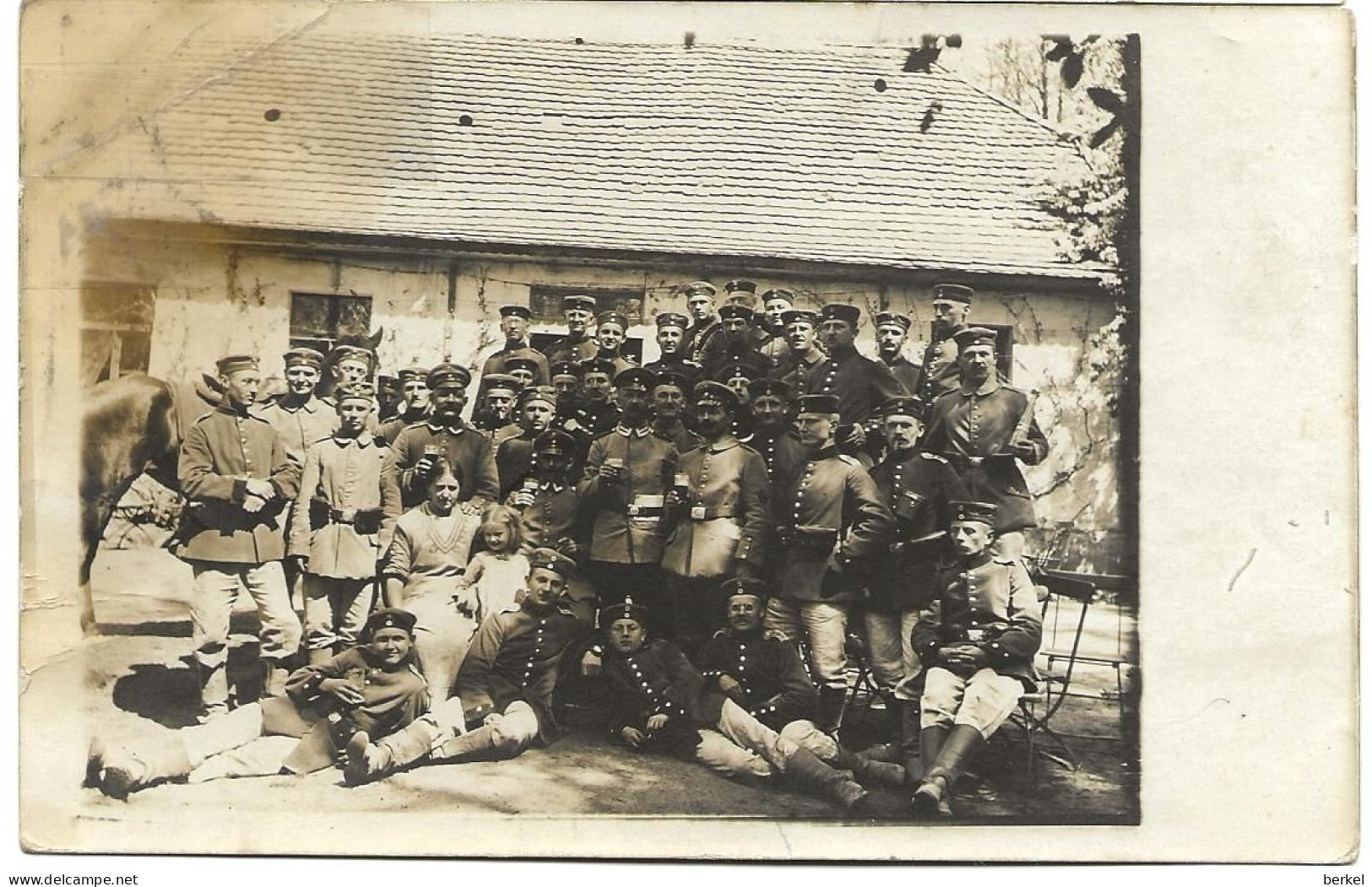 POZNAN POLEN POSEN  FOTOKARTE  1915 FELDPOST MILITÄR + BURGER  Nr 498 D1 - Polen