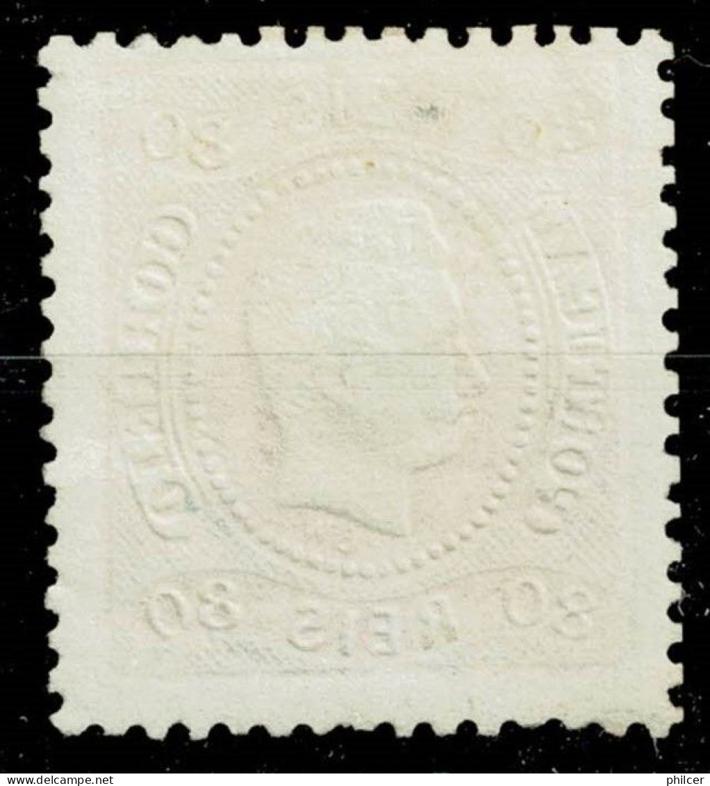 Portugal, 1867/70, # 32, MNG - Ongebruikt