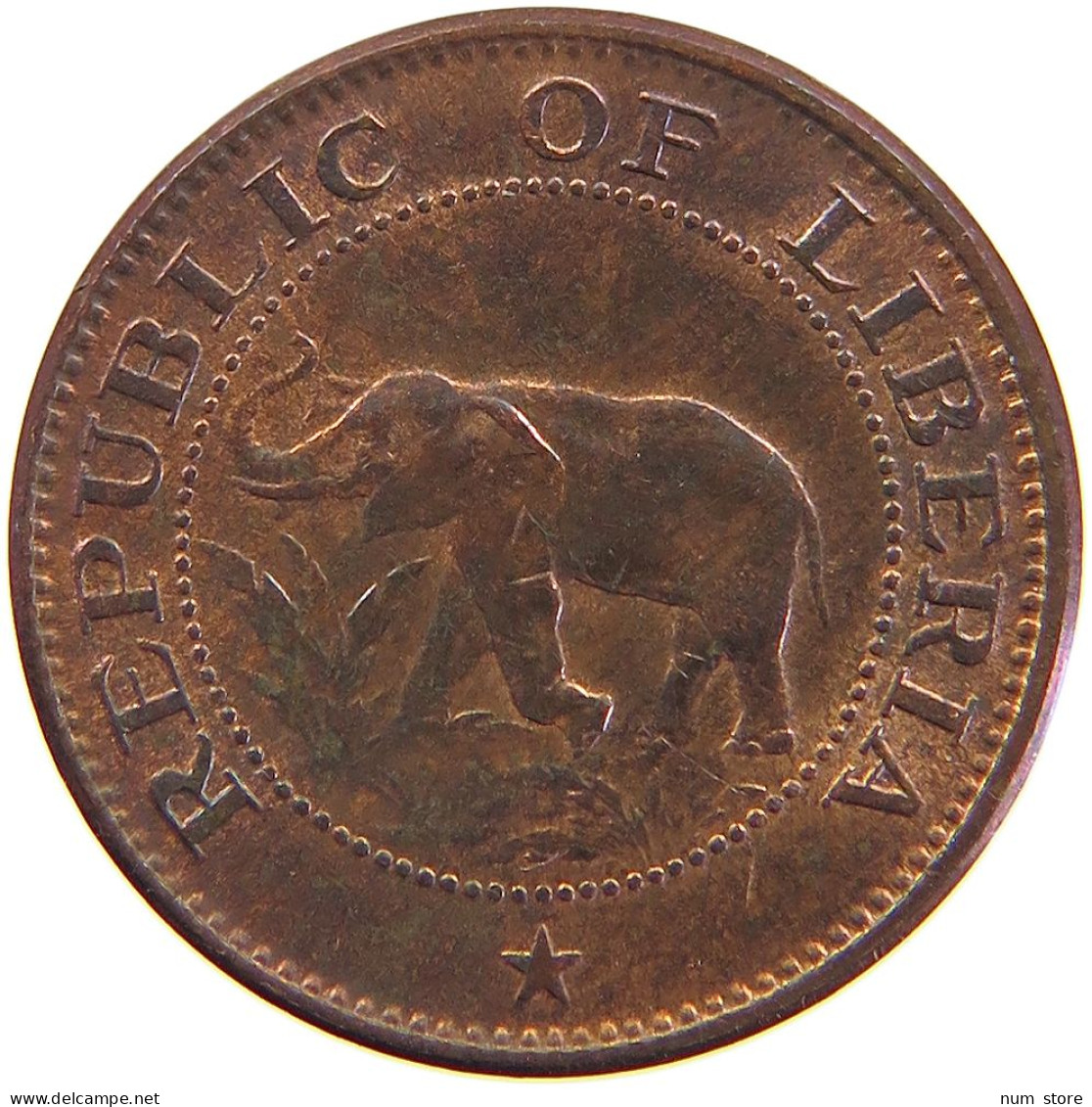 LIBERIA CENT 1972 #s105 0561 - Liberia