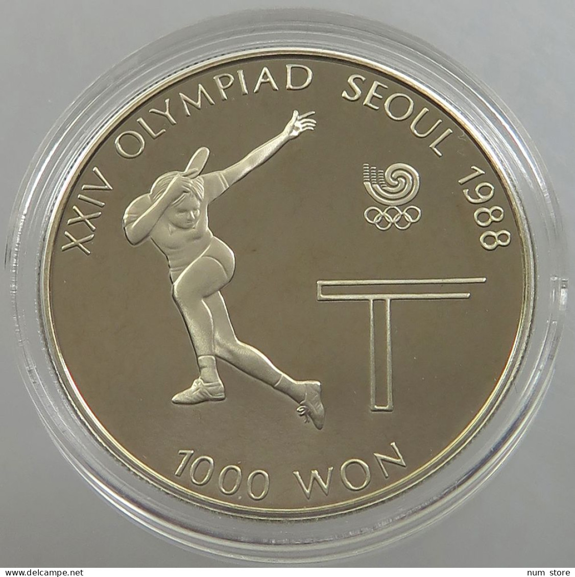 KOREA SOUTH 1000 WON 1988 PROOF #sm14 0231 - Korea, South