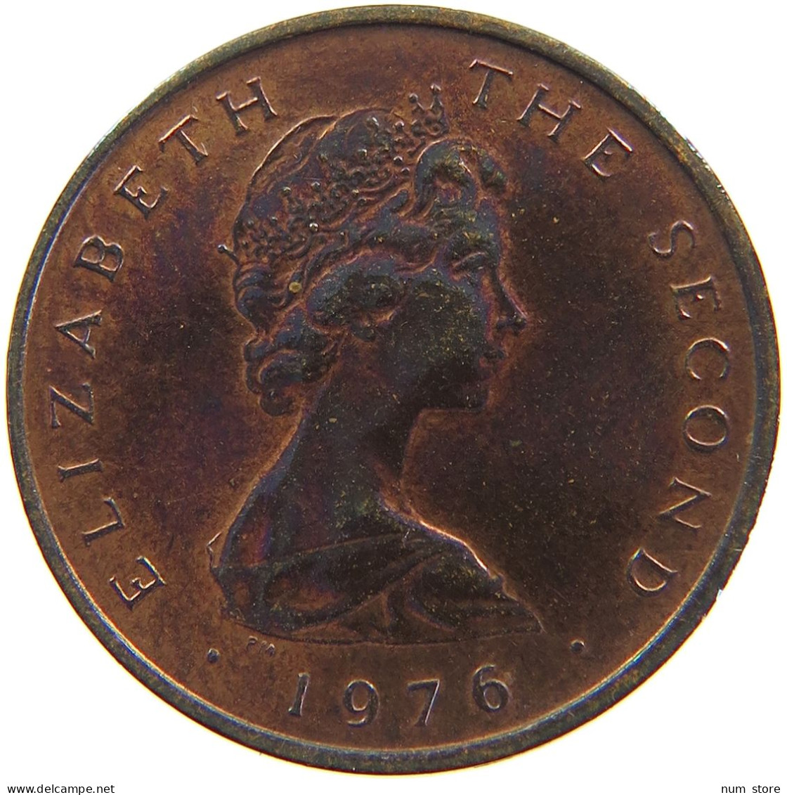 ISLE OF MAN PENNY 1976 #s105 0317 - Eiland Man