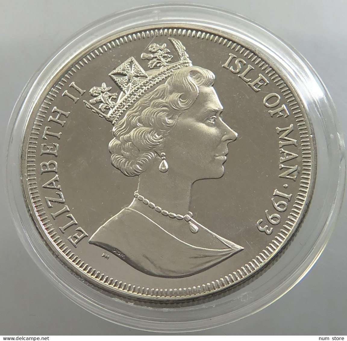 ISLE OF MAN CROWN 1993 IGUANODON #sm14 0179 - Eiland Man