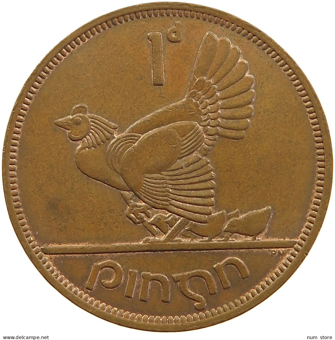 IRELAND PENNY 1968 #s105 0129 - Irlanda