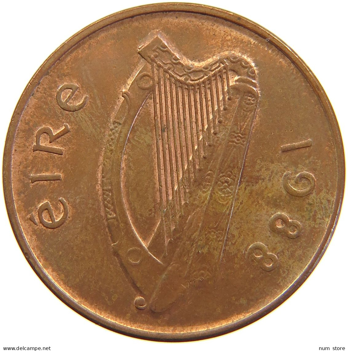 IRELAND 2 PENCE 1988 #s105 0167 - Irlande