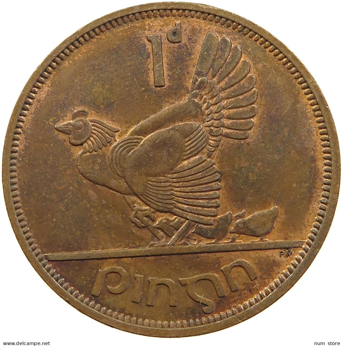 IRELAND PENNY 1968 #s105 0123 - Ireland