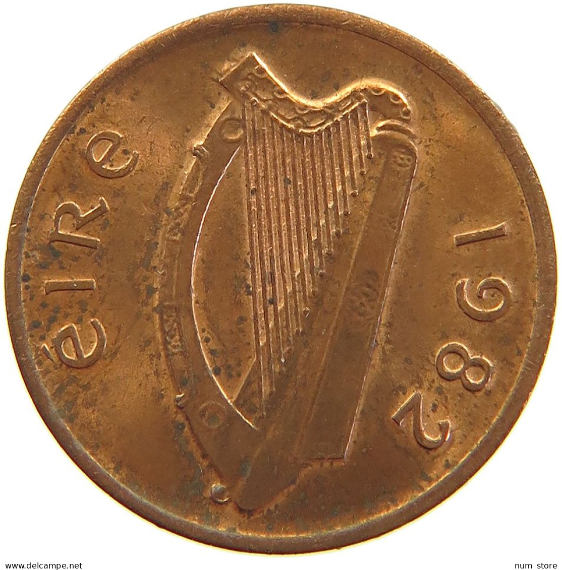 IRELAND 1/2 PENNY 1982 #s105 0445 - Irland