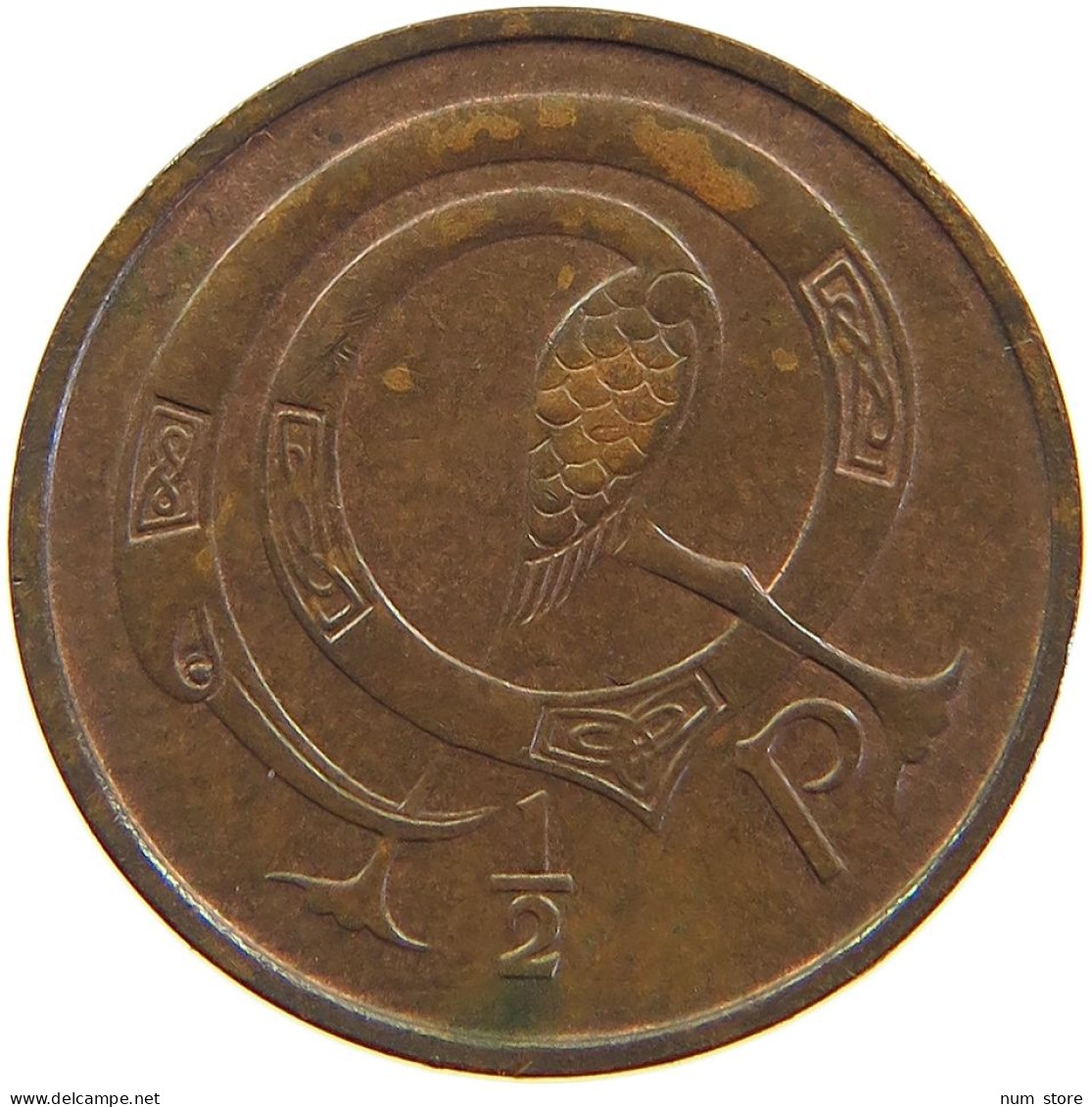 IRELAND 1/2 PENNY 1971 #s105 0451 - Ierland