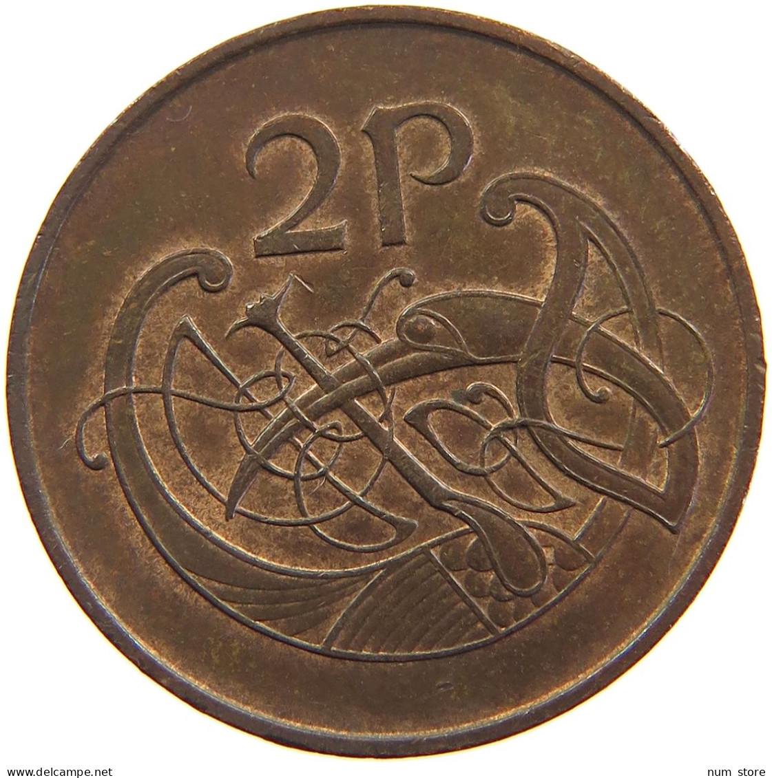 IRELAND 2 PENCE 1975 #s105 0169 - Irlande