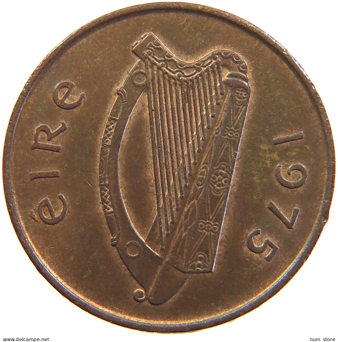 IRELAND 2 PENCE 1975 #s105 0169 - Ireland