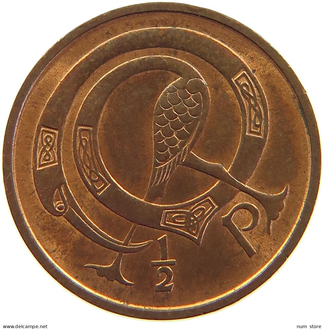 IRELAND 1/2 PENNY 1971 #s105 0447 - Irland