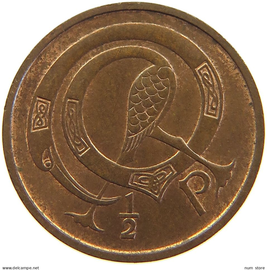 IRELAND 1/2 PENNY 1971 #s105 0453 - Ireland