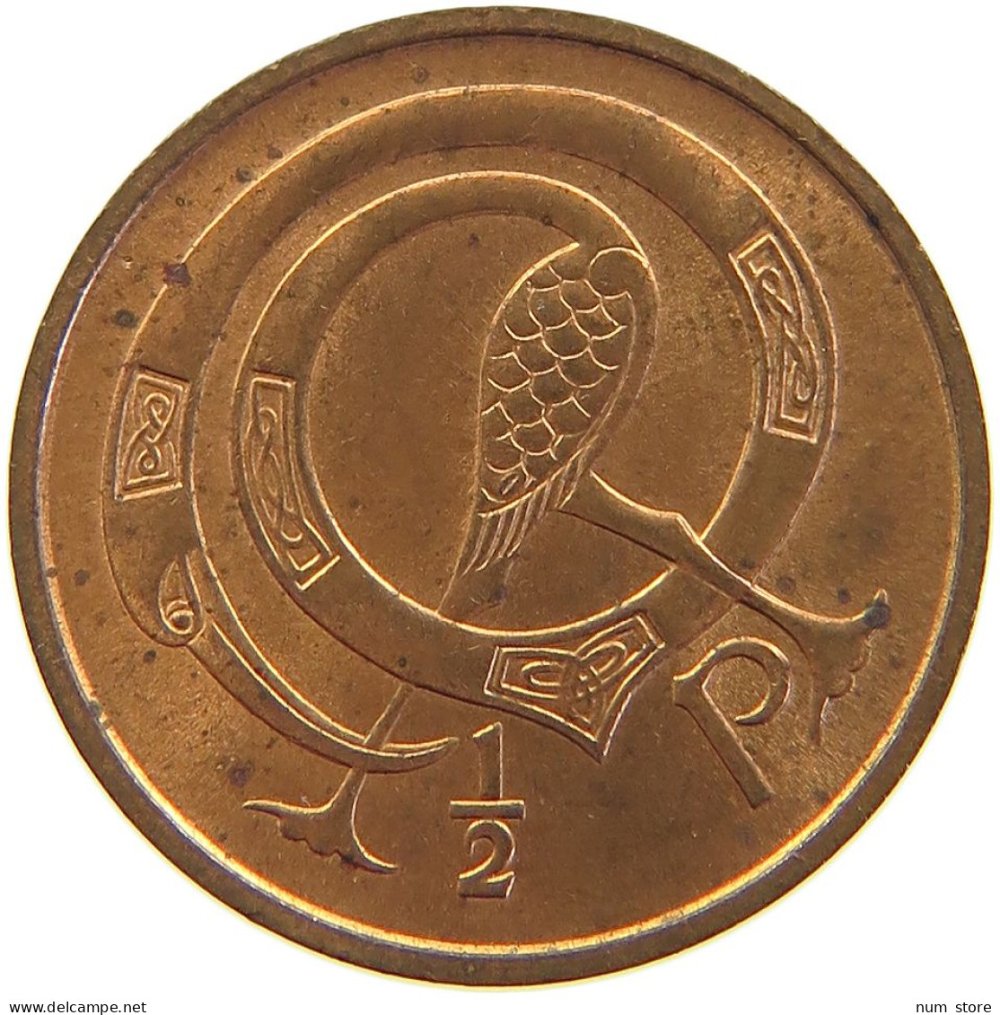 IRELAND 1/2 PENNY 1971 #s105 0435 - Ierland