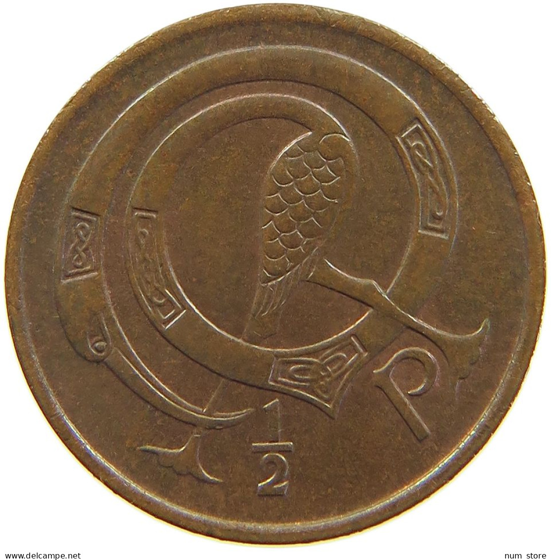 IRELAND 1/2 PENNY 1971 #s105 0443 - Irlande