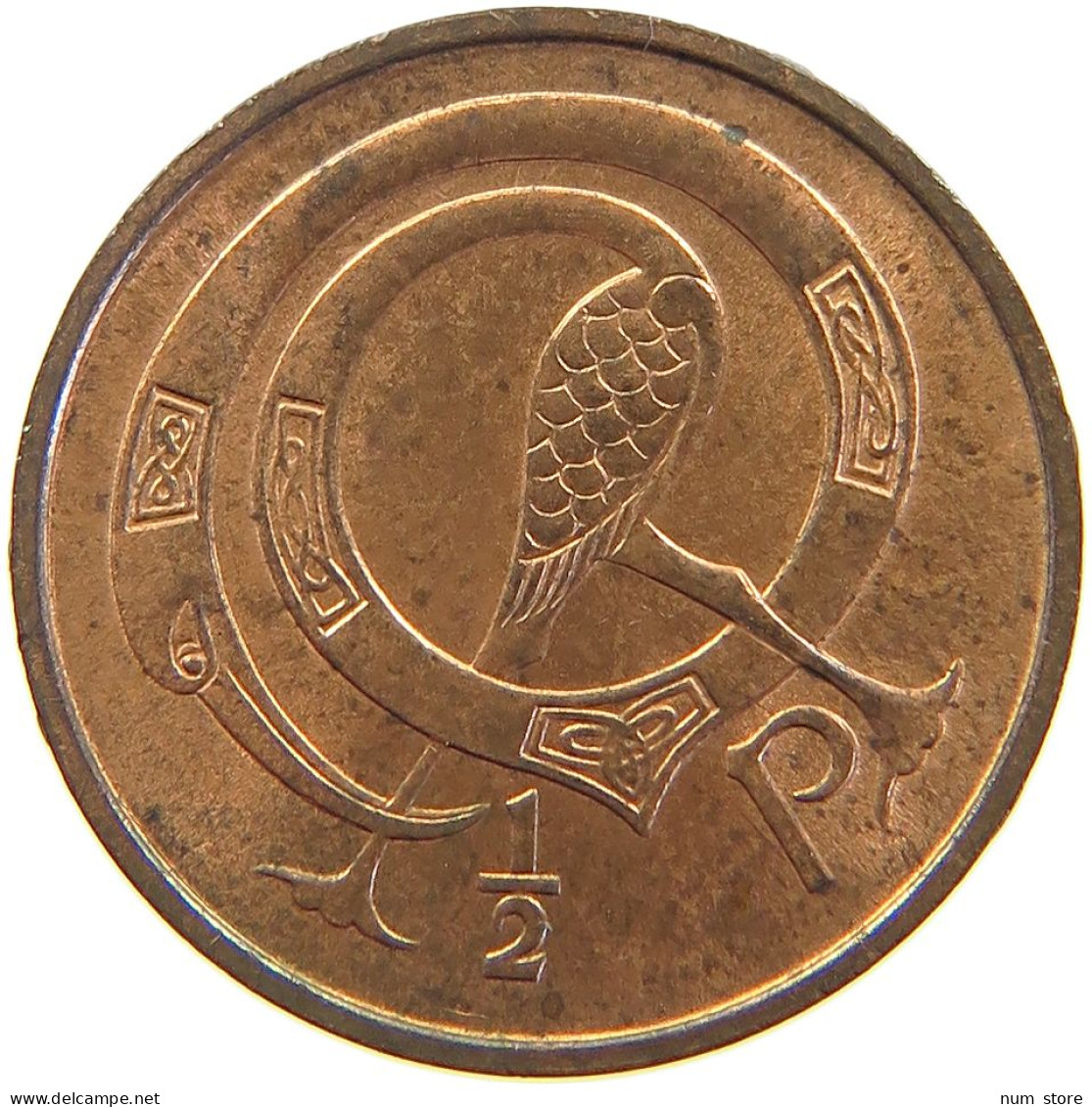 IRELAND 1/2 PENNY 1971 #s105 0429 - Irlande