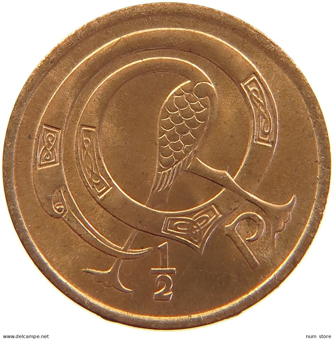 IRELAND 1/2 PENNY 1971 #s105 0425 - Irlanda