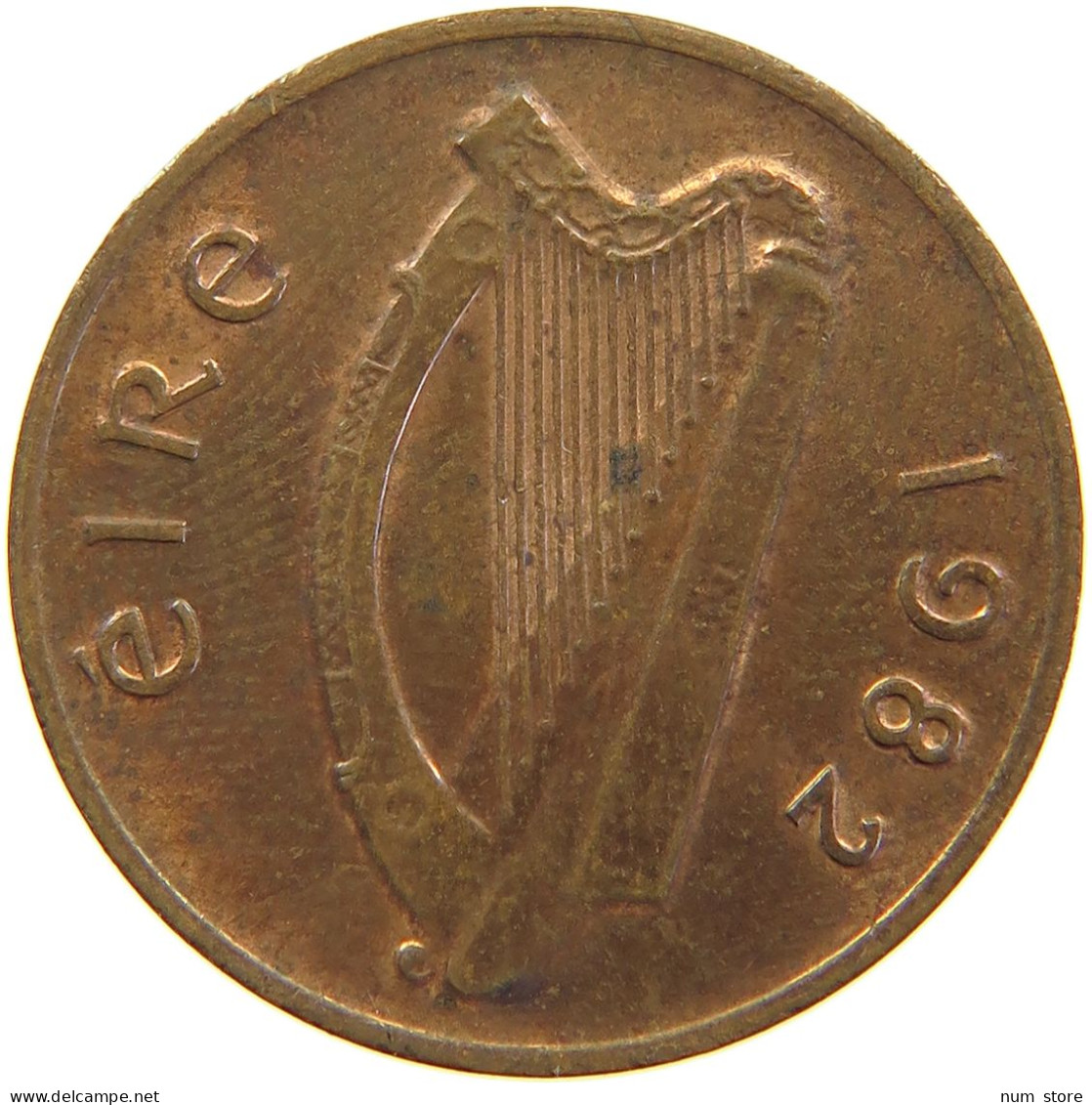 IRELAND 1 PENNY 1982 #s105 0285 - Irlande