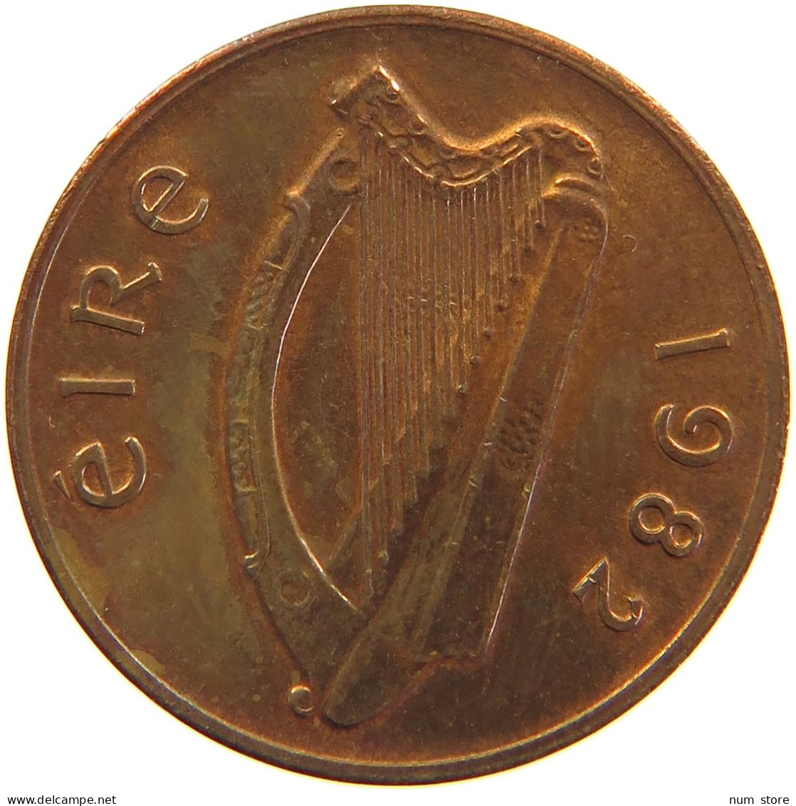 IRELAND 1 PENNY 1982 #s105 0289 - Ierland