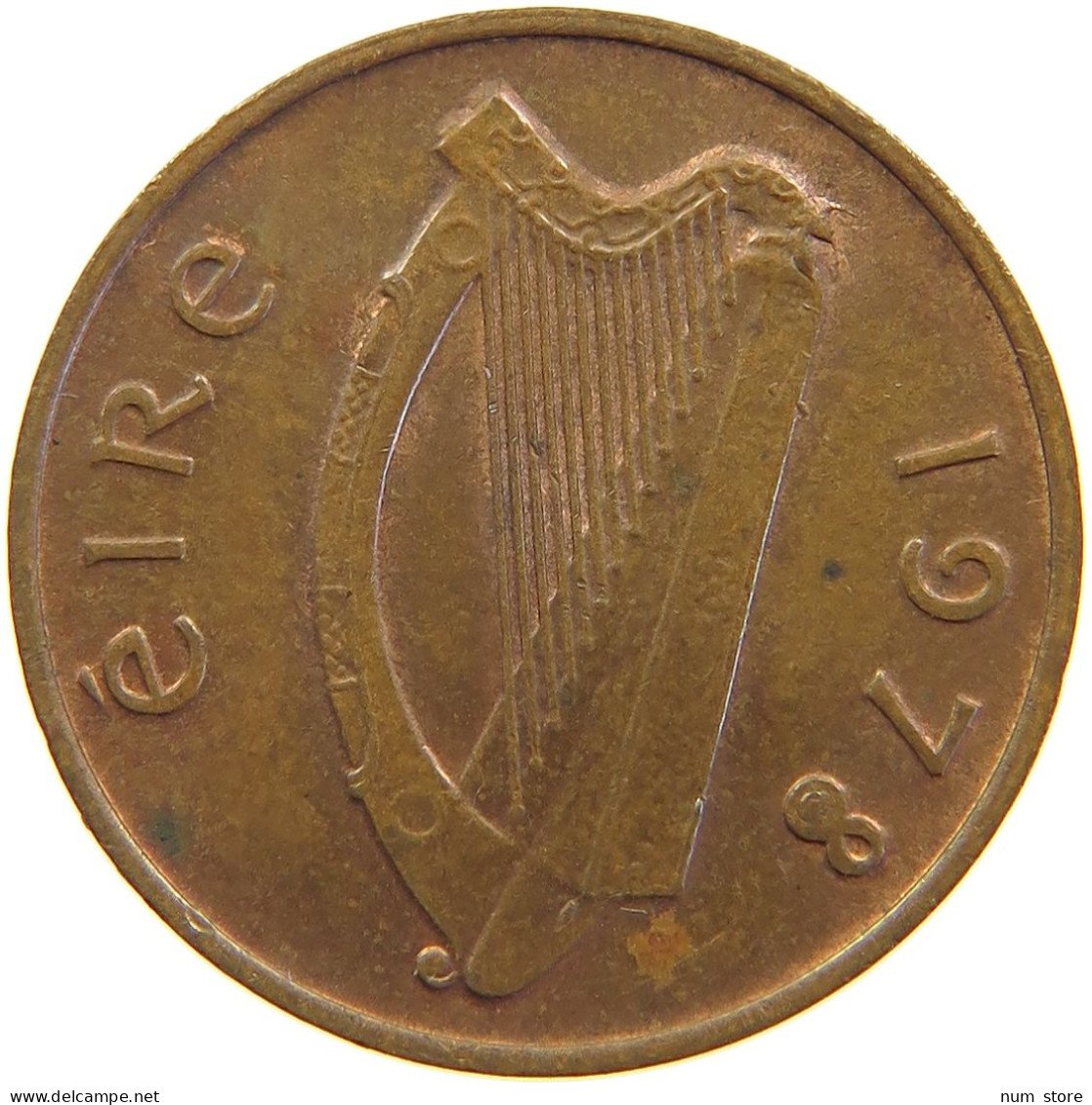 IRELAND 1 PENNY 1978 #s105 0277 - Irlanda